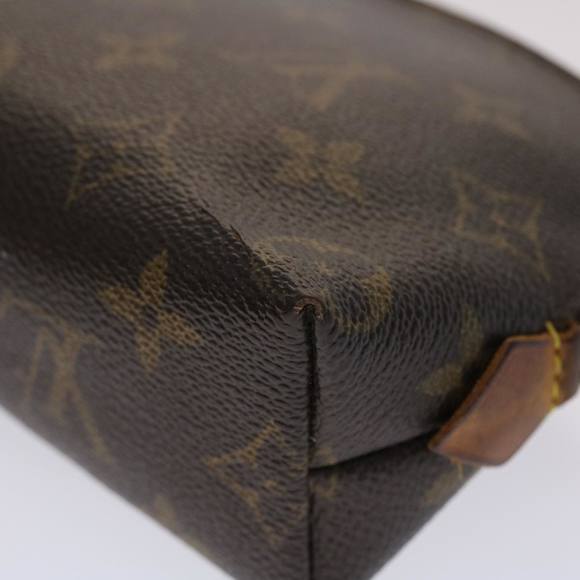 LOUIS VUITTON Monogram Pochette Cosmetic PM Cosmetic Pouch M47515 LV Auth 47861 - Picture 15 of 16